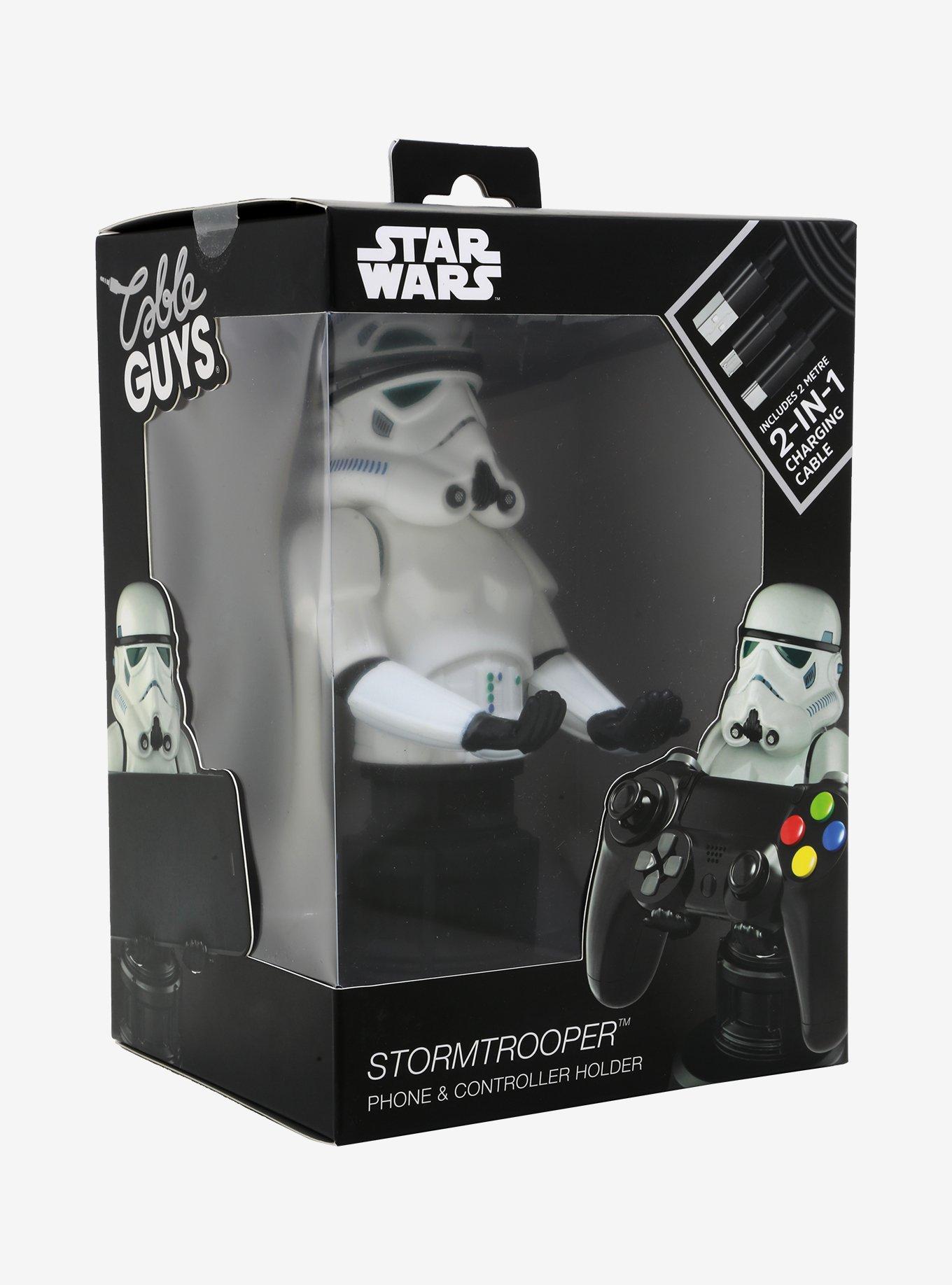 Exquisite Gaming Star Wars Cable Guys Stormtrooper Phone & Controller Holder, , alternate