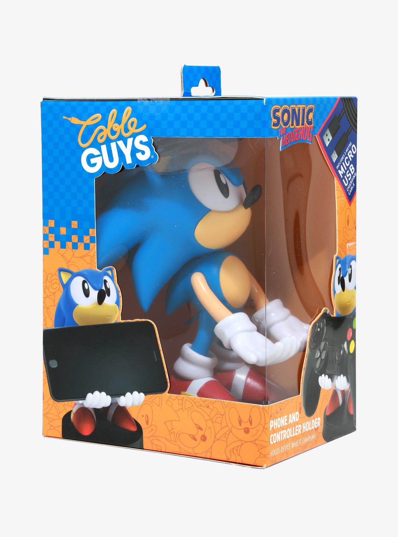 Exquisite Gaming Sonic The Hedgehog Cable Guys Sonic Phone & Controller Holder, , alternate