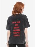 Her Universe Marvel Black Widow Tour Girls T-Shirt, MULTI, alternate