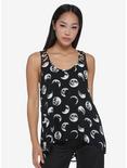 Moon Phases Strappy Back Girls Tank Top, MULTI, alternate