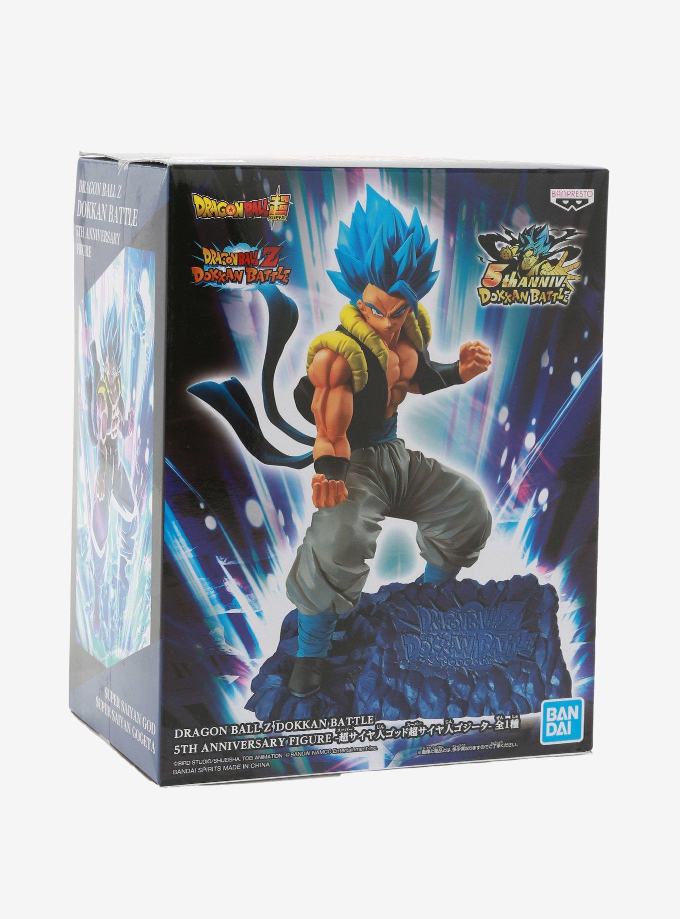 Banpresto Dragon Ball Z: Dokkan Battle Super Saiyan God Super Saiyan Gogeta Collectible Figure, , alternate