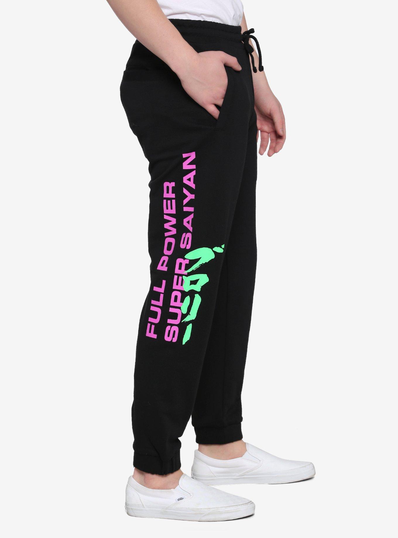 Dragon Ball Super: Broly Full Power Sweatpants, BLACK, alternate