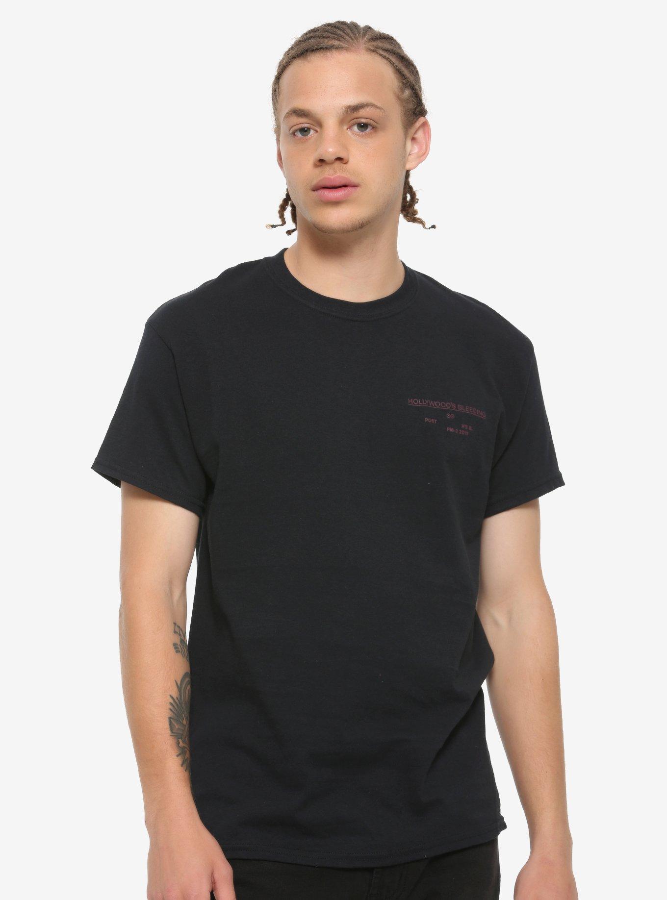 Post Malone Hollywood's Bleeding T-Shirt, BLACK, alternate