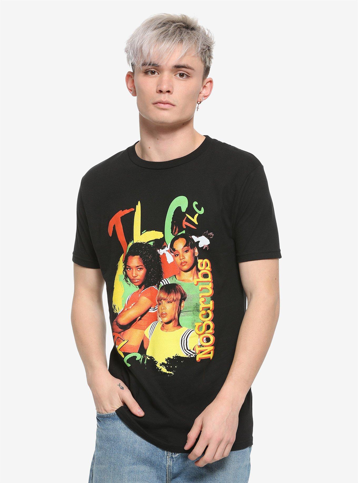 TLC No Scrubs Photo T-Shirt, BLACK, alternate