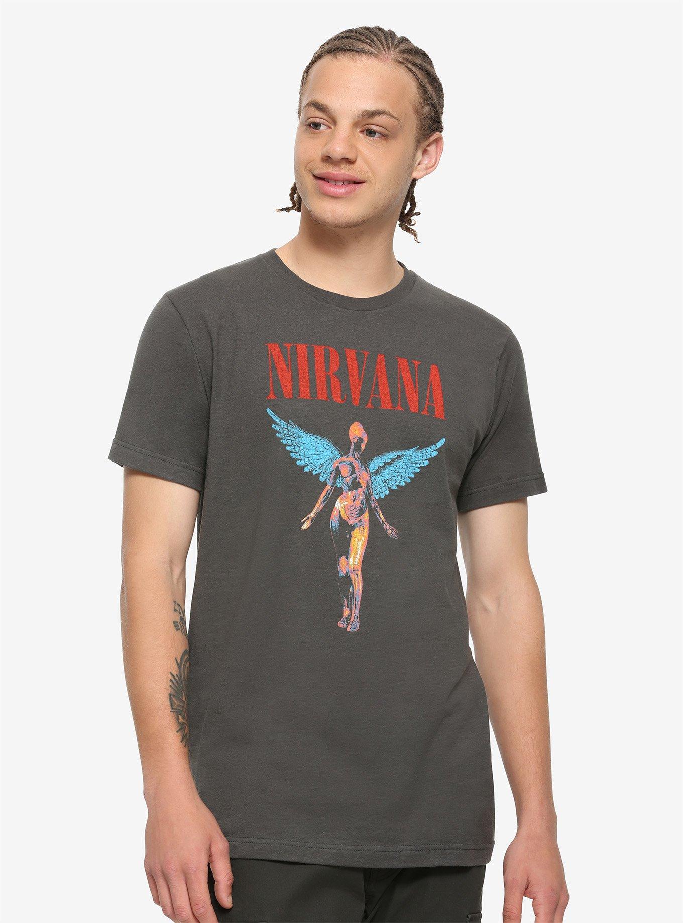 Nirvana In Utero T-Shirt, GREY, alternate