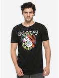 Green Day Unicorn T-Shirt, BLACK, alternate