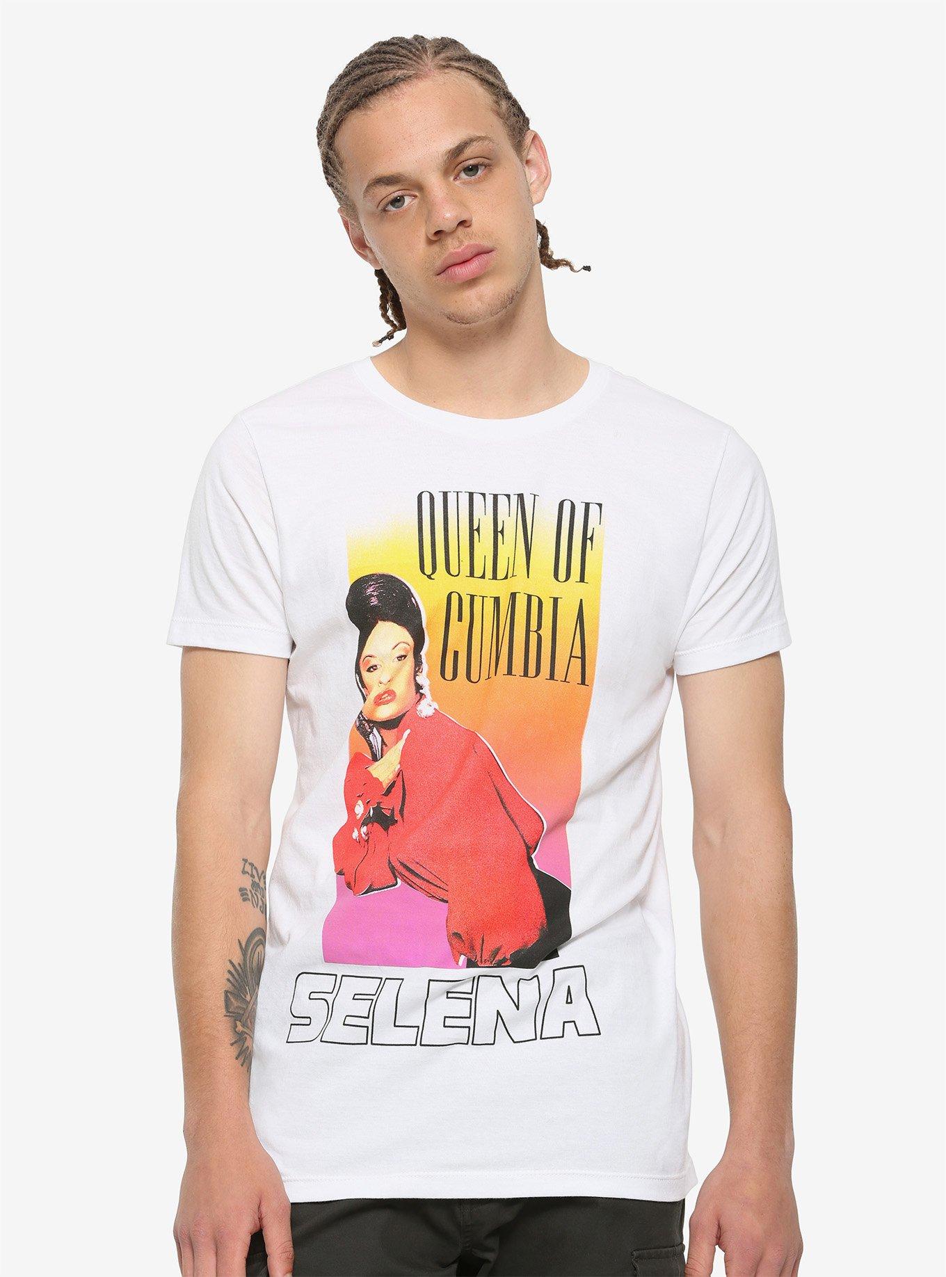 Selena Queen Of Cumbia T-Shirt, WHITE, alternate