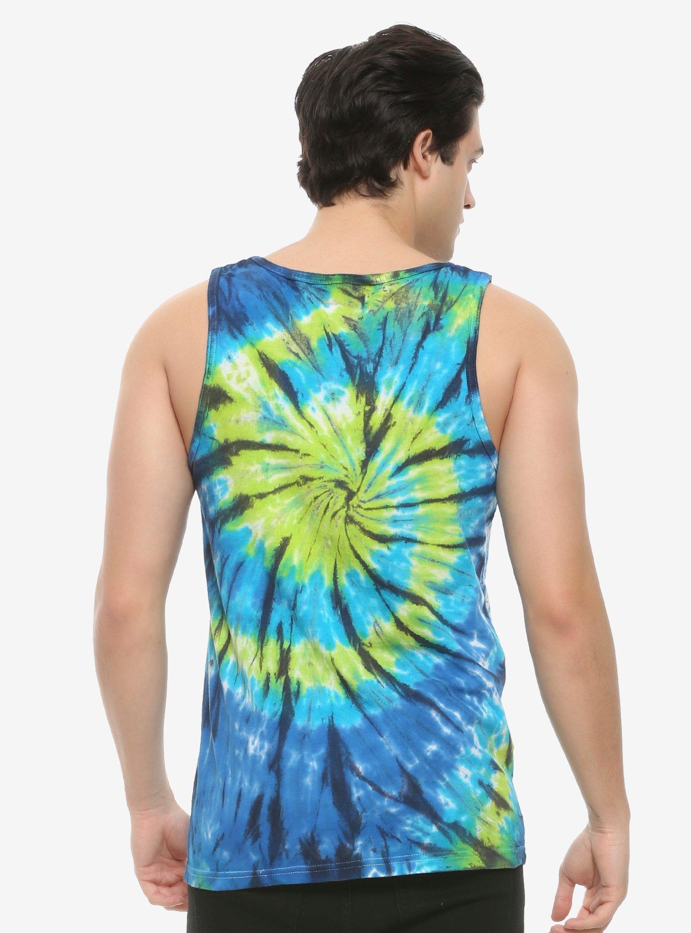 SpongeBob SquarePants SpongeGar Tie-Dye Tank Top, MULTI, alternate