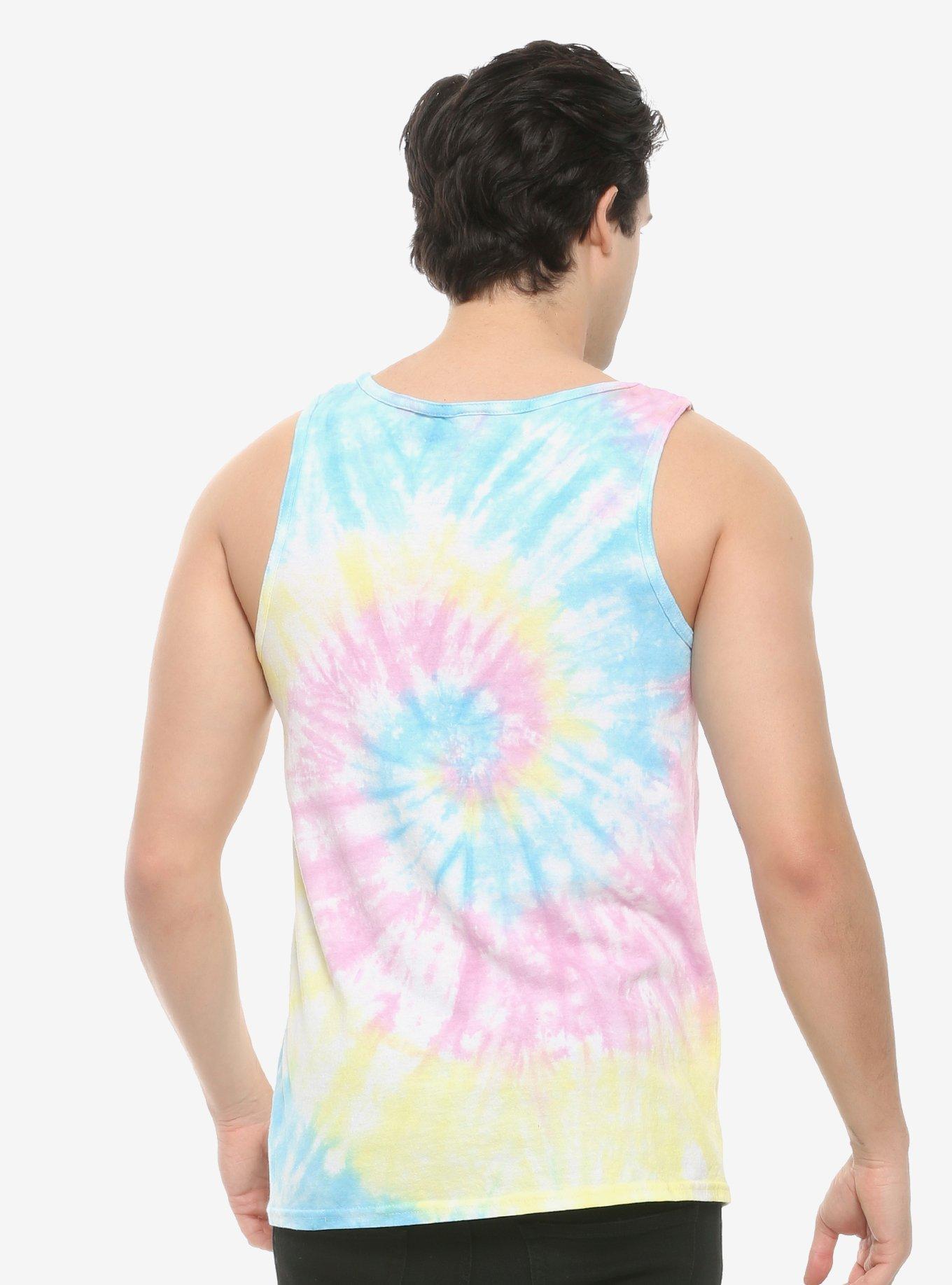 SpongeBob SquarePants Handsome Squidward Tie-Dye Tank Top, MULTI, alternate