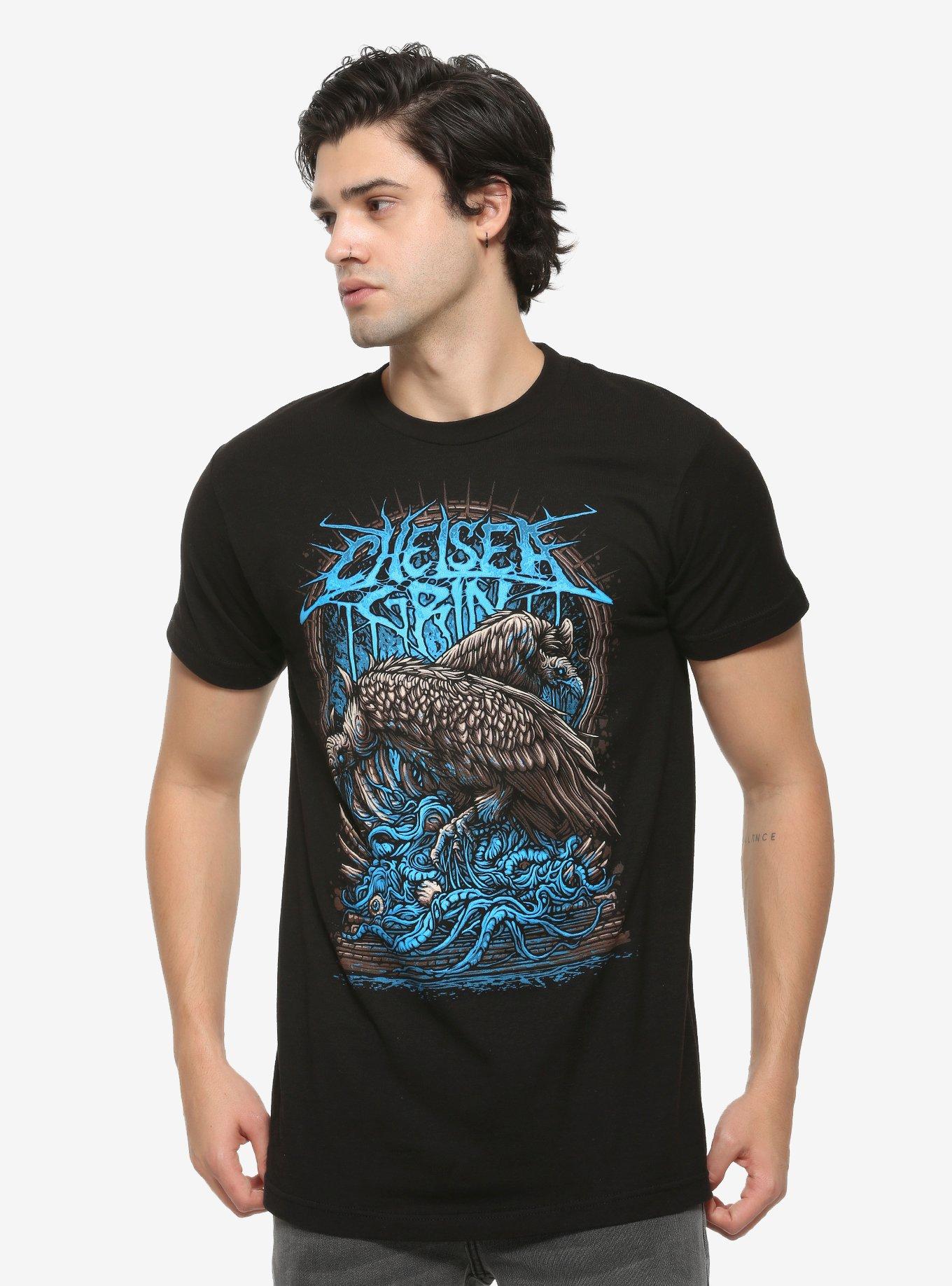 Chelsea Grin Vultures T-Shirt, BLACK, alternate