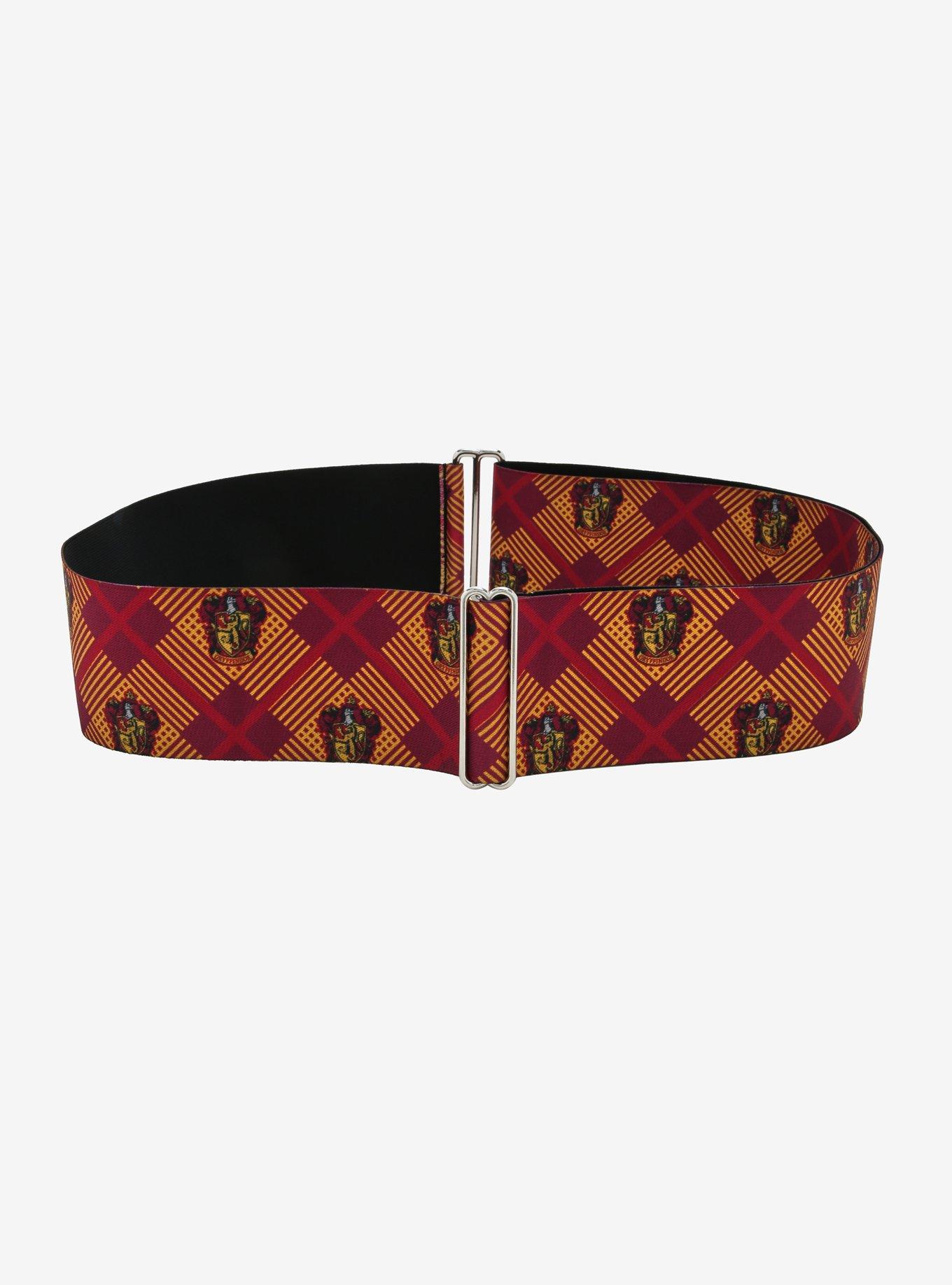 Buckle-Down Harry Potter Gryffindor Plaid Cinch Belt, MULTI, alternate