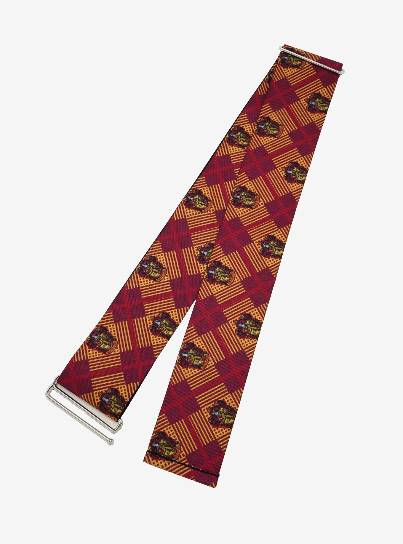 Buckle-Down Harry Potter Gryffindor Plaid Cinch Belt, MULTI, alternate