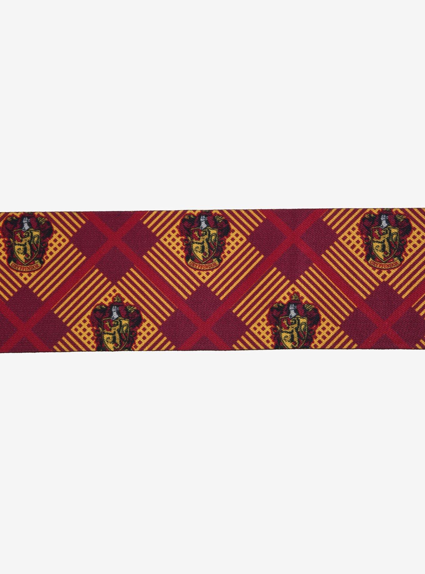 Buckle-Down Harry Potter Gryffindor Plaid Cinch Belt, MULTI, alternate