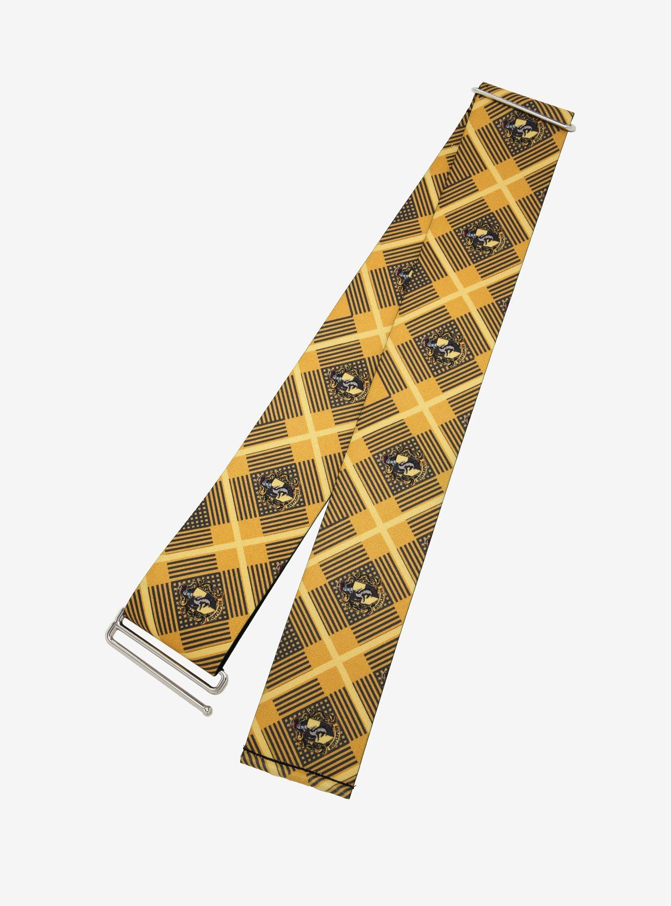 Buckle-Down Harry Potter Hufflepuff Plaid Cinch Belt, MULTI, alternate
