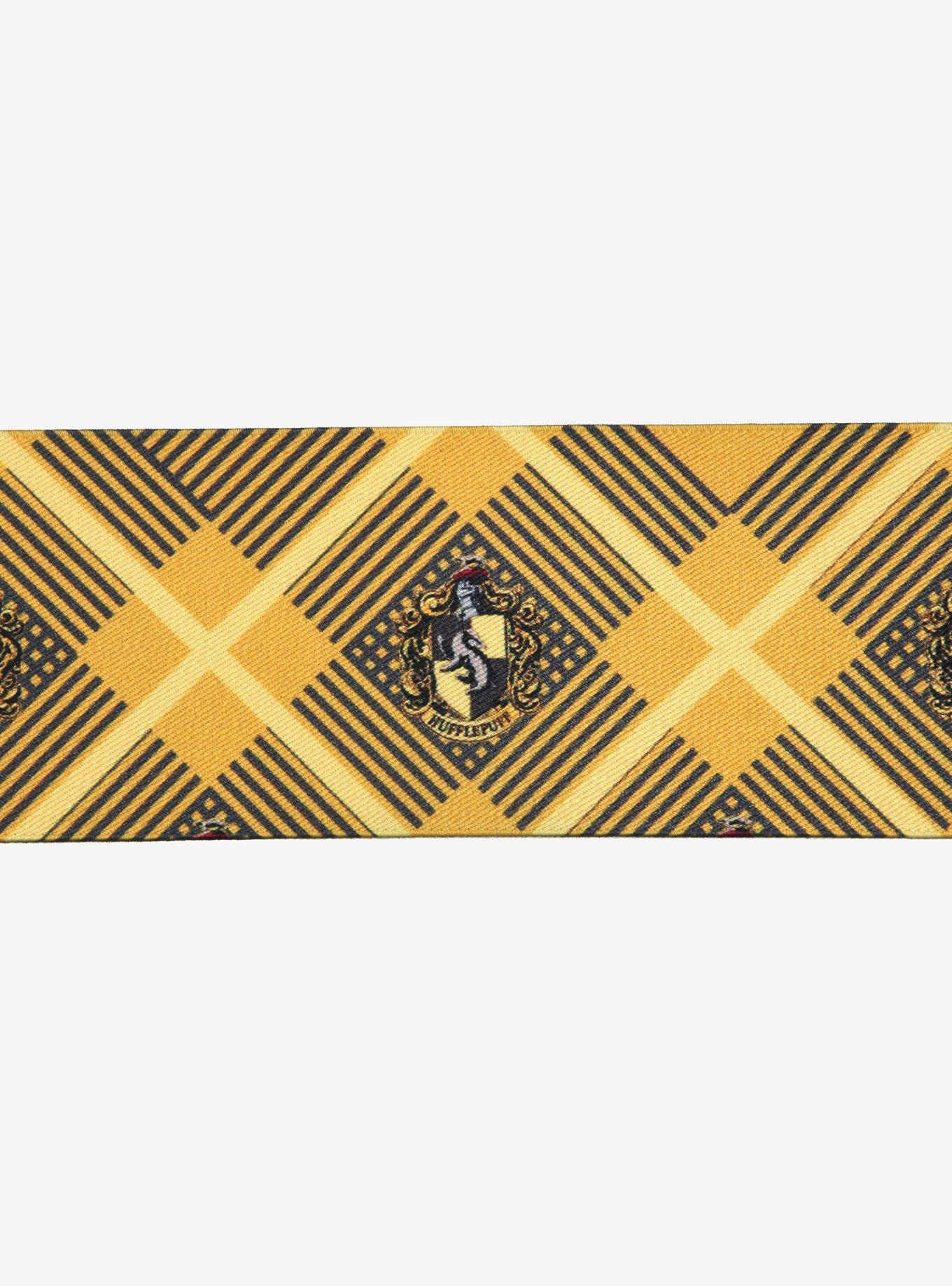 Buckle-Down Harry Potter Hufflepuff Plaid Cinch Belt, MULTI, alternate