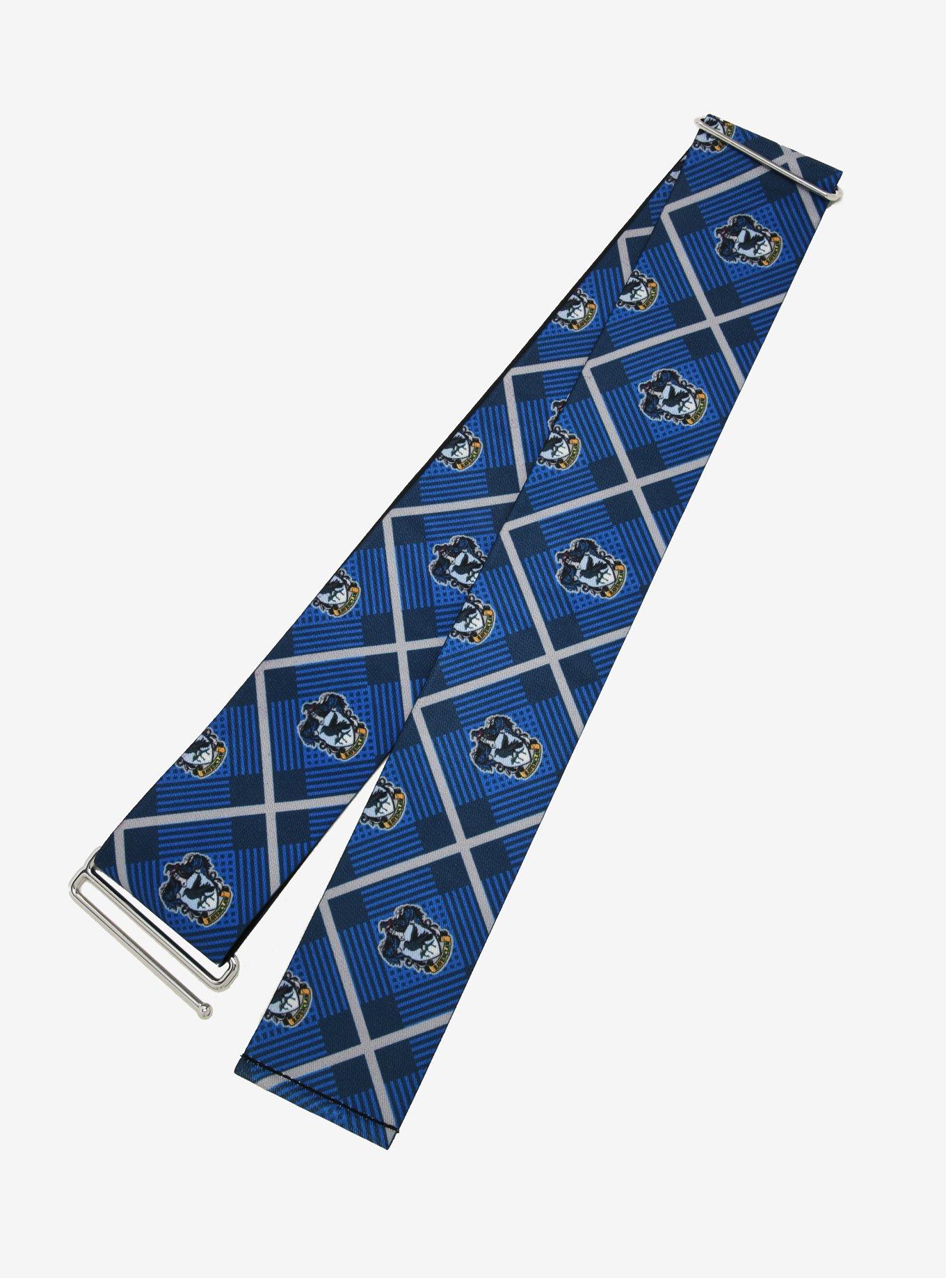 Buckle-Down Harry Potter Ravenclaw Plaid Cinch Belt, MULTI, alternate