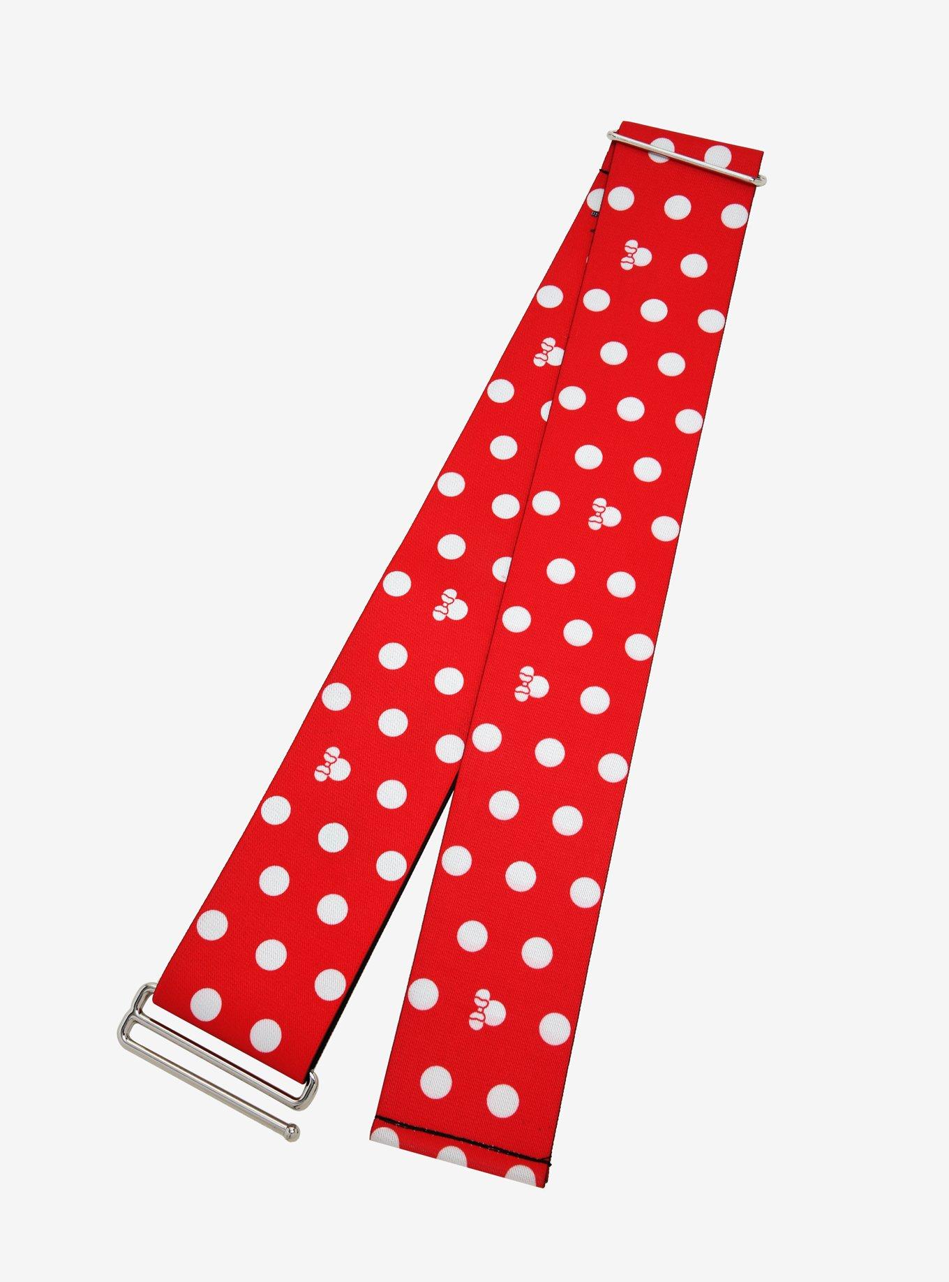 Buckle-Down Disney Minnie Mouse Polka Dot Cinch Belt, MULTI, alternate