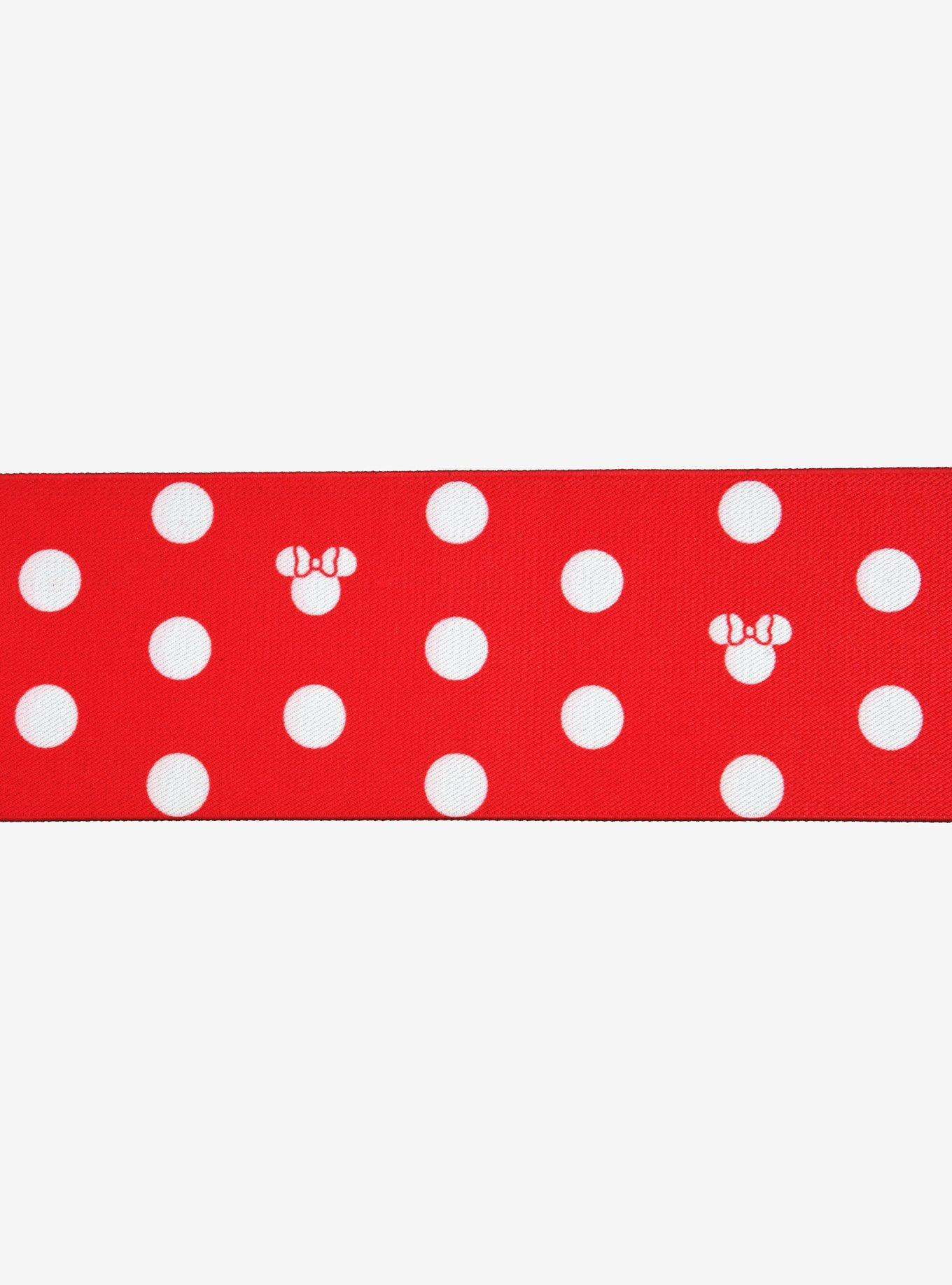 Buckle-Down Disney Minnie Mouse Polka Dot Cinch Belt, MULTI, alternate