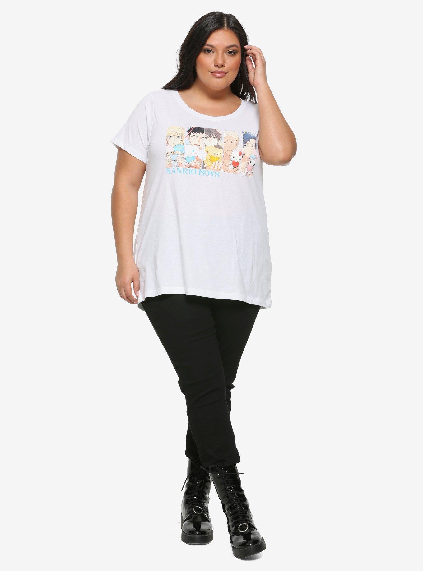 Sanrio Boys Panels Girls T-Shirt Plus Size, MULTI, alternate
