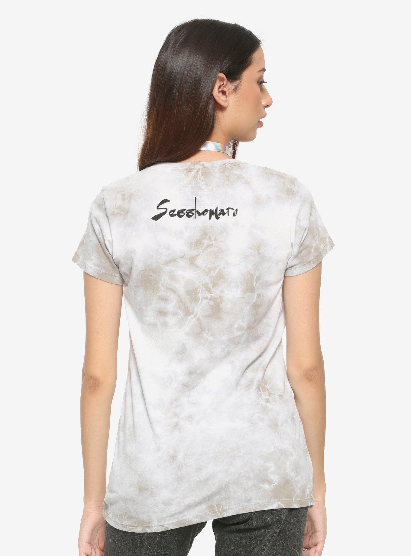 InuYasha Sesshomaru Washed Girls T-Shirt, MULTI, alternate