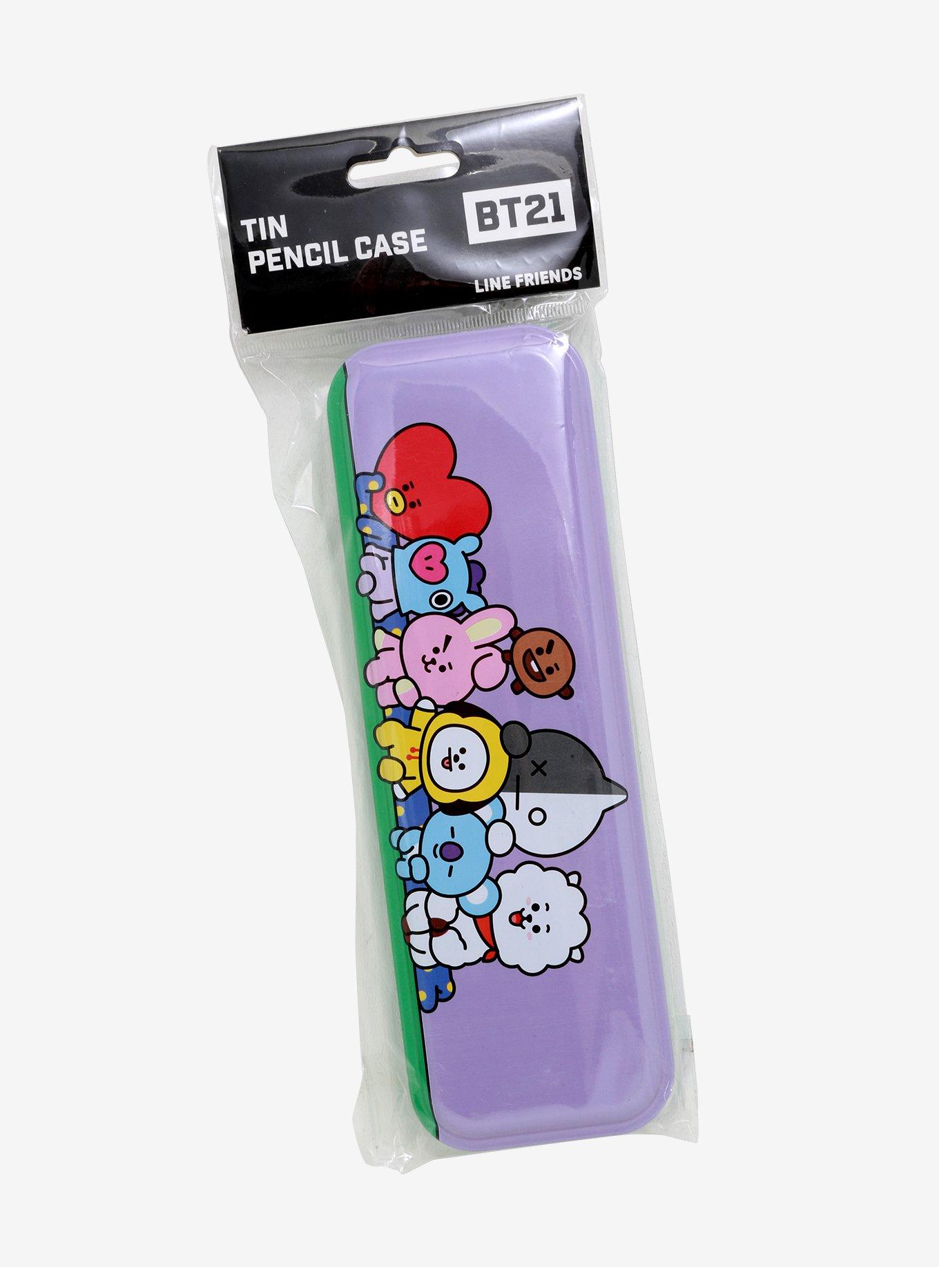 BT21 Characters Tin Pencil Case, , alternate