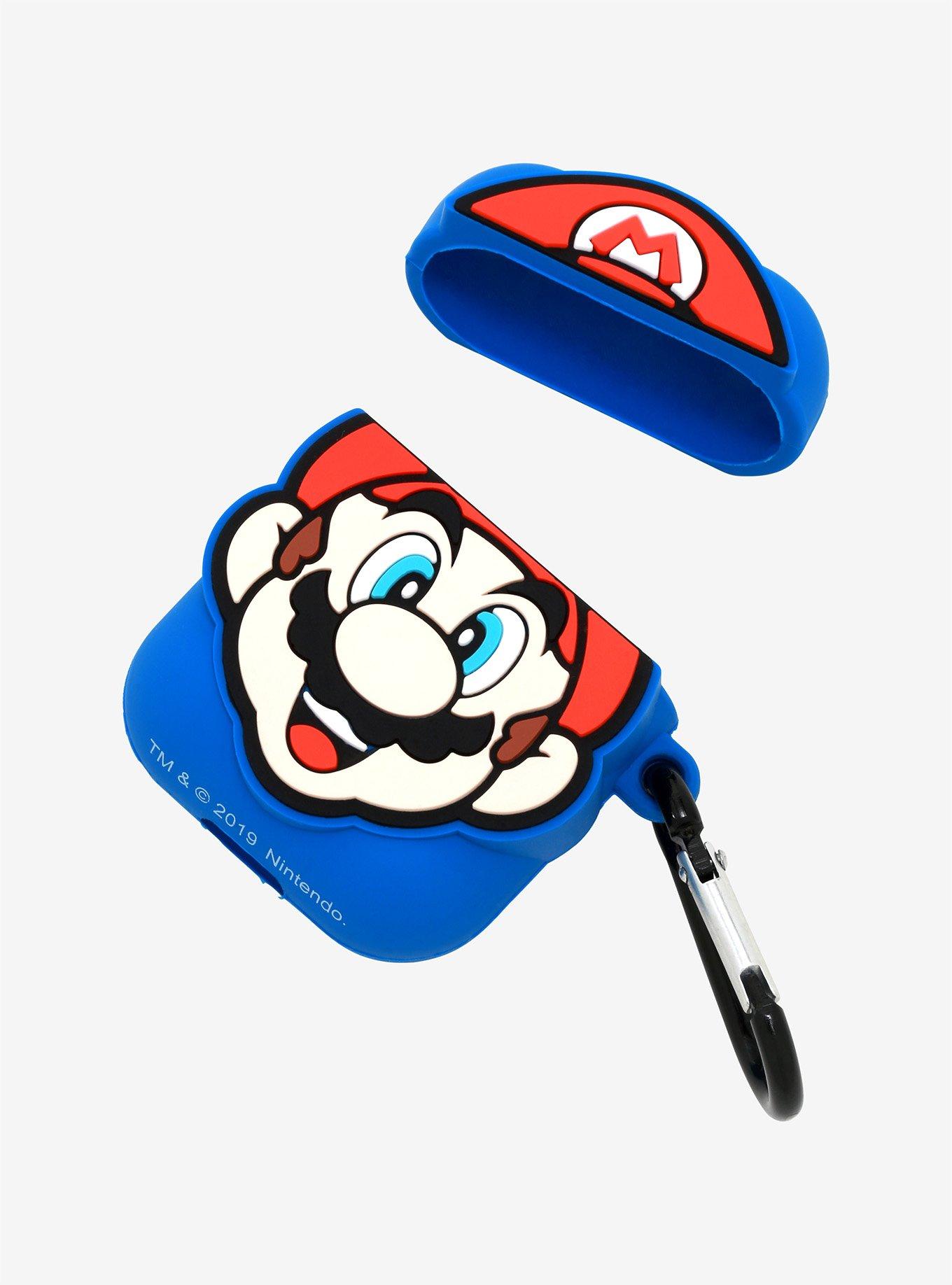 Super Mario Bros. Mario Wireless Earbuds Case, , alternate