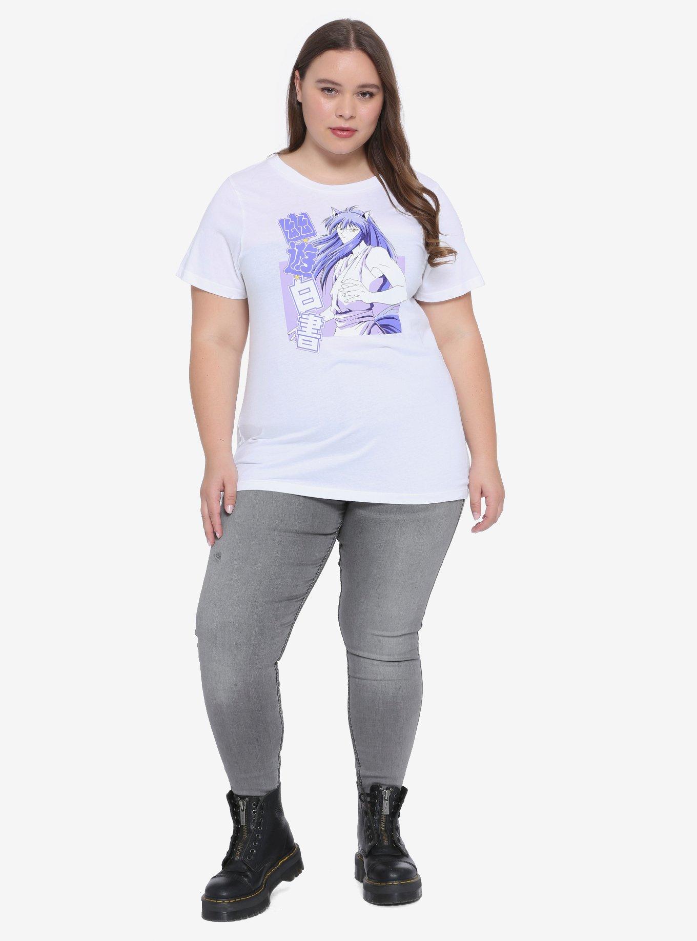 Yu Yu Hakusho Yoko Kurama Girls T-Shirt Plus Size, MULTI, alternate