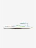 Creature From The Black Lagoon Rider Monsters Flip Flop Sandal, WHITE, alternate