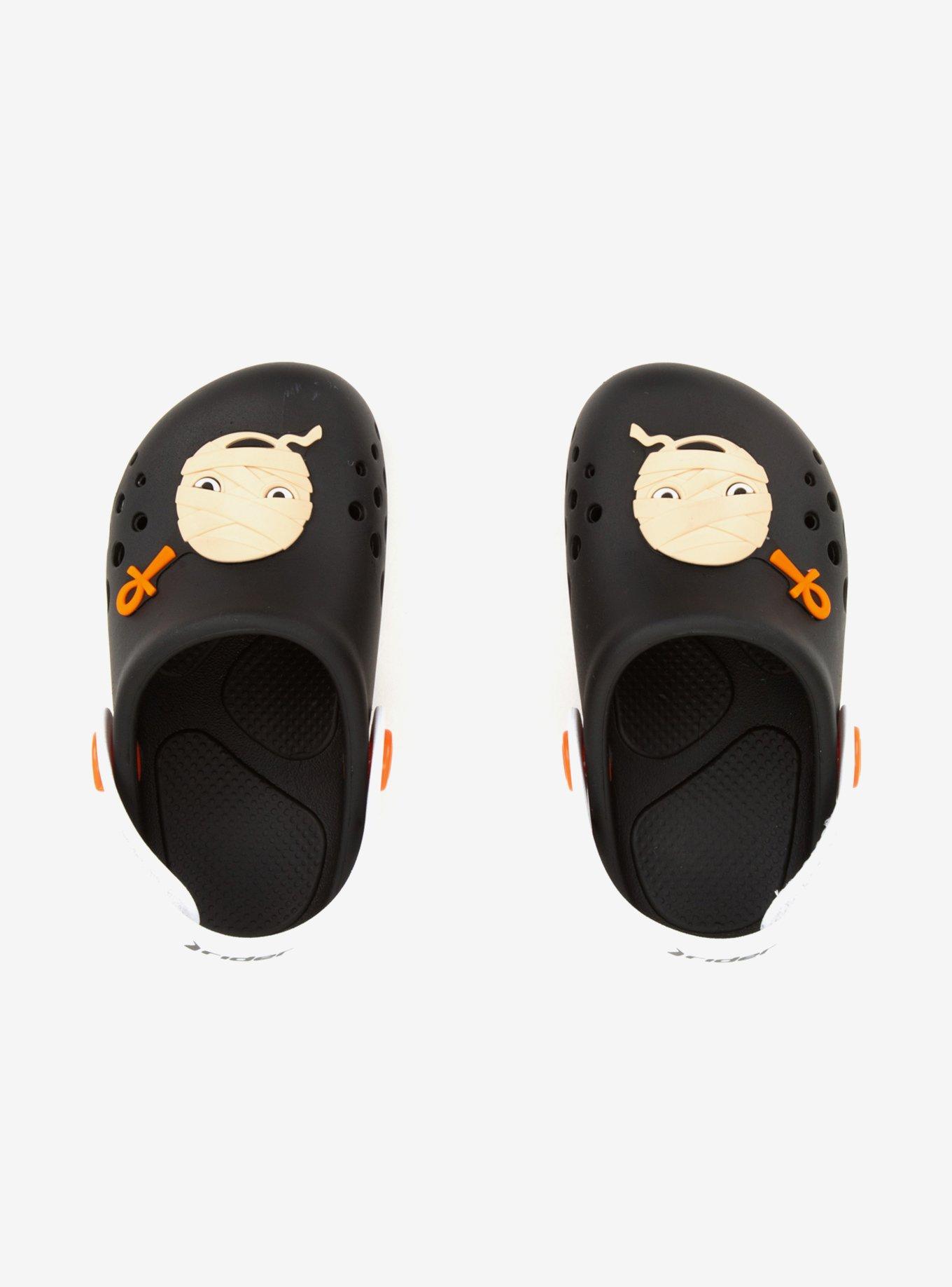 Mummy Rider Little Monsters Baby Clogs, BLACK, alternate