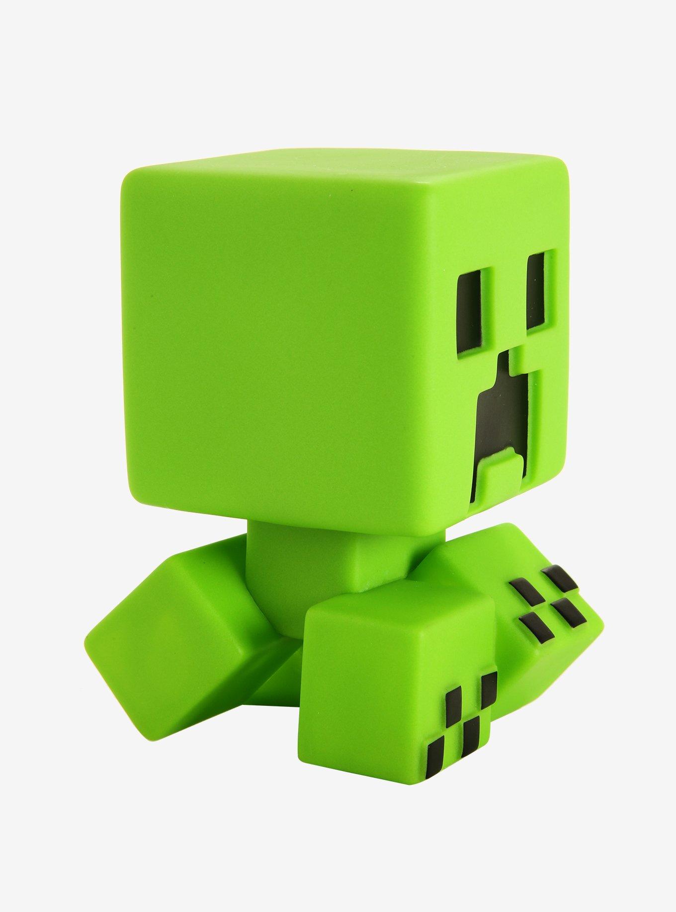 J!NX Minecraft Creeper Mega Bobble Mob Glow-In-The-Dark Vinyl Bobble-Head, , alternate