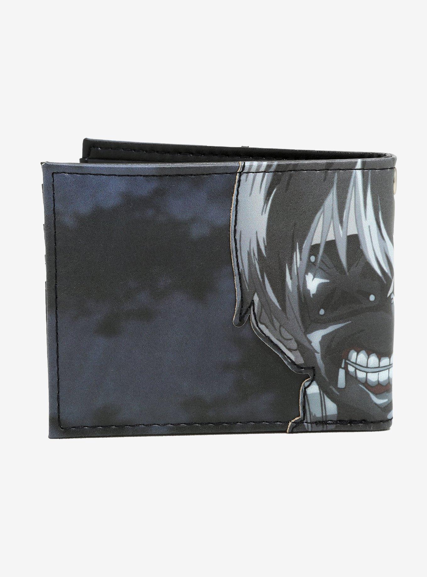 Tokyo Ghoul:Re Ken Kaneki Split Face Bi-Fold Wallet, , alternate