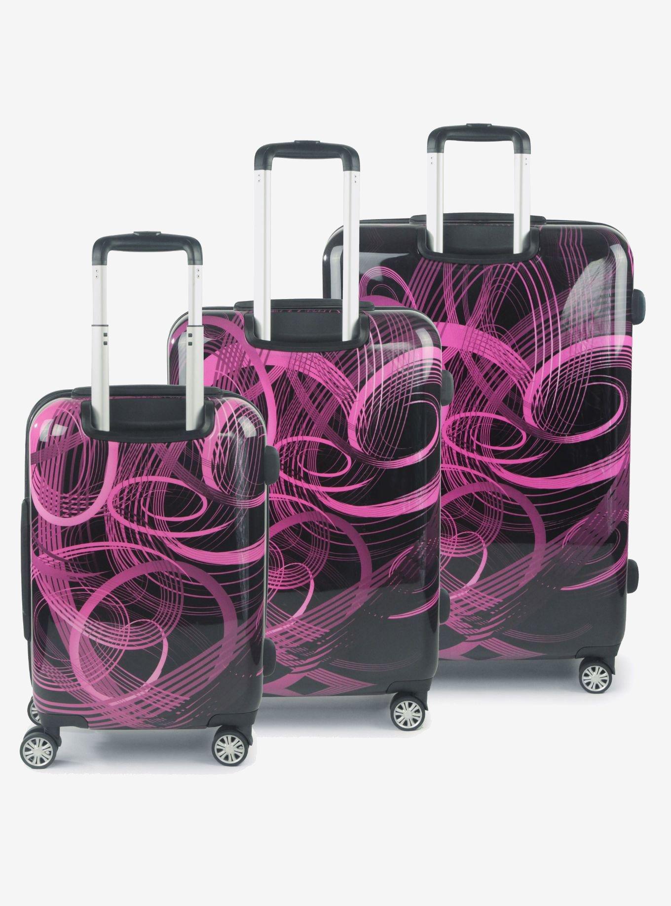FUL Atomic Spinner Rolling Luggage Suitcase Nested 3 Piece Luggage Set, , alternate