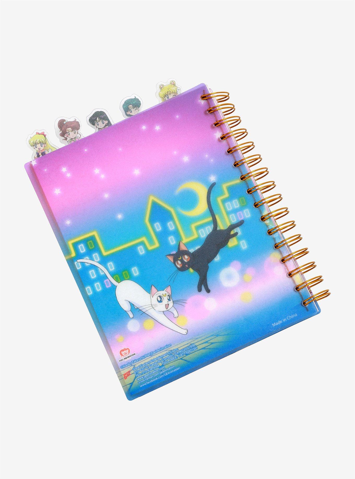 Sailor Moon Group Tabbed Journal, , alternate