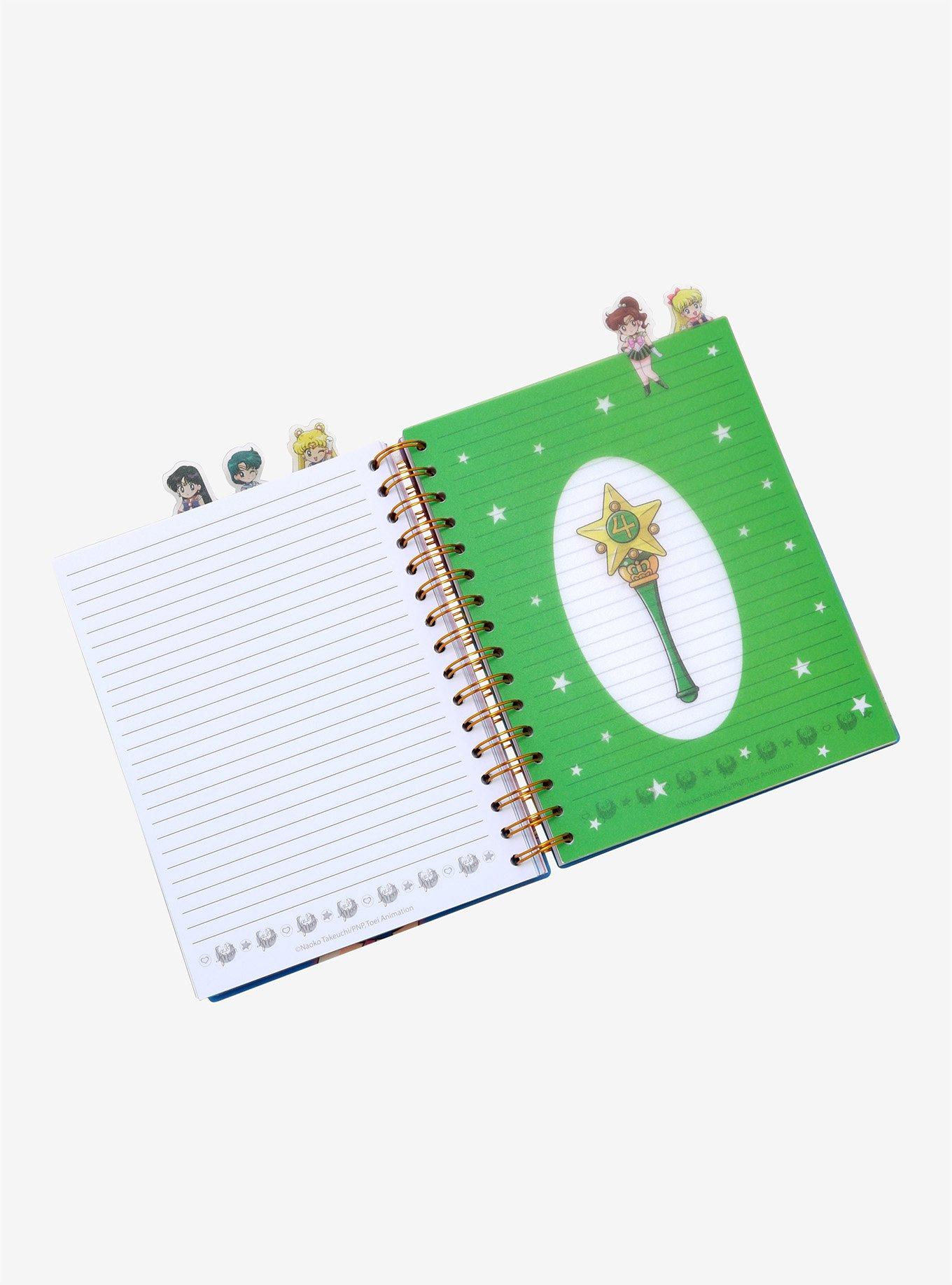 Sailor Moon Group Tabbed Journal, , alternate