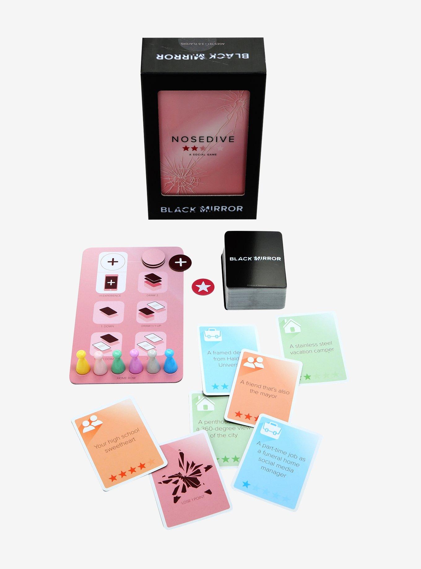 Black Mirror: Nosedive Card Game, , alternate