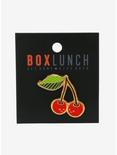 Happy Cherries Enamel Pin - BoxLunch Exclusive, , alternate