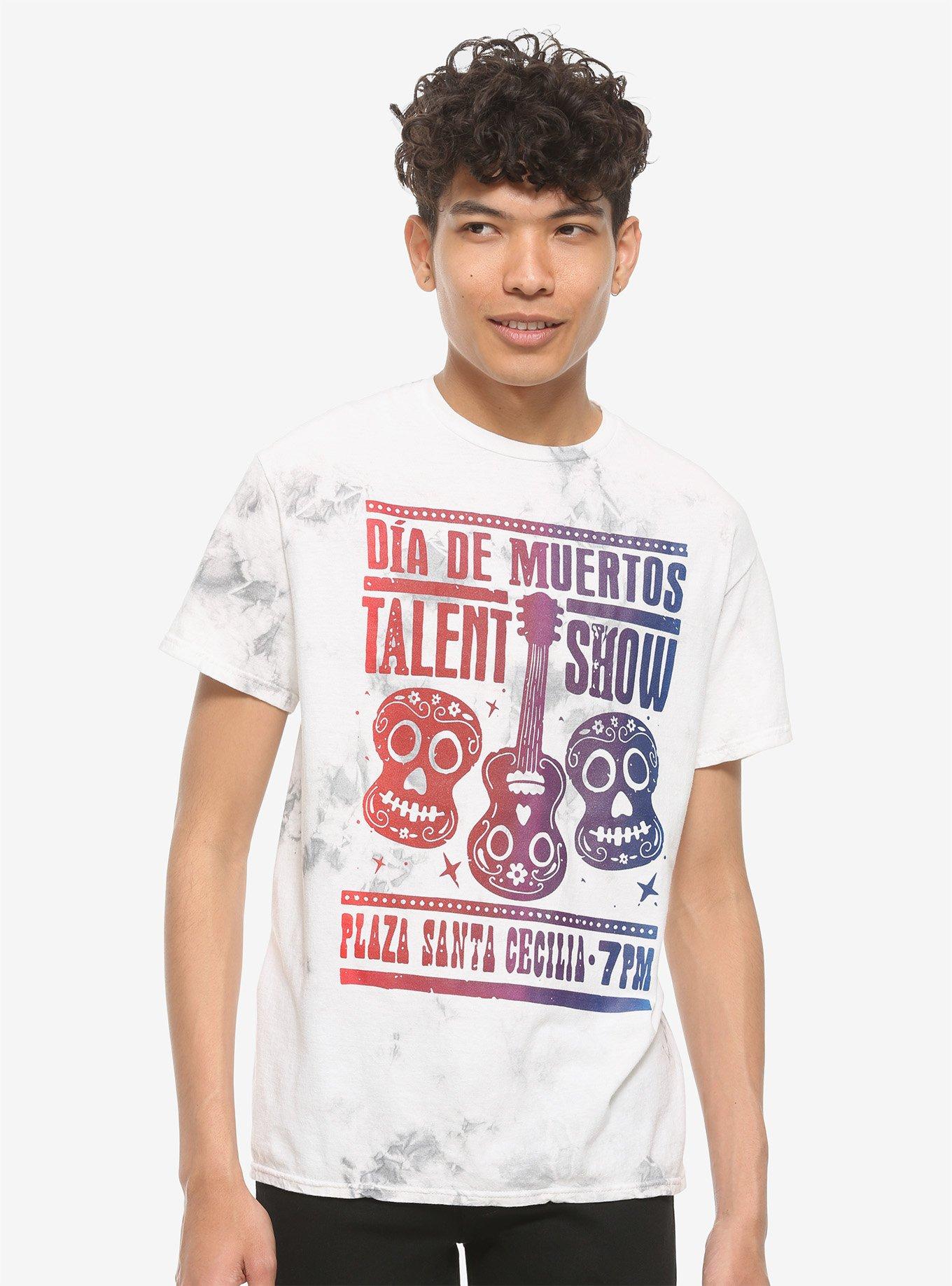Disney Pixar Coco Dia De Muertos Talent Show Washed T-Shirt, MULTI, alternate