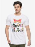 My Hero Academia X Hello Kitty And Friends Characters Pairs T-Shirt, MULTI, alternate