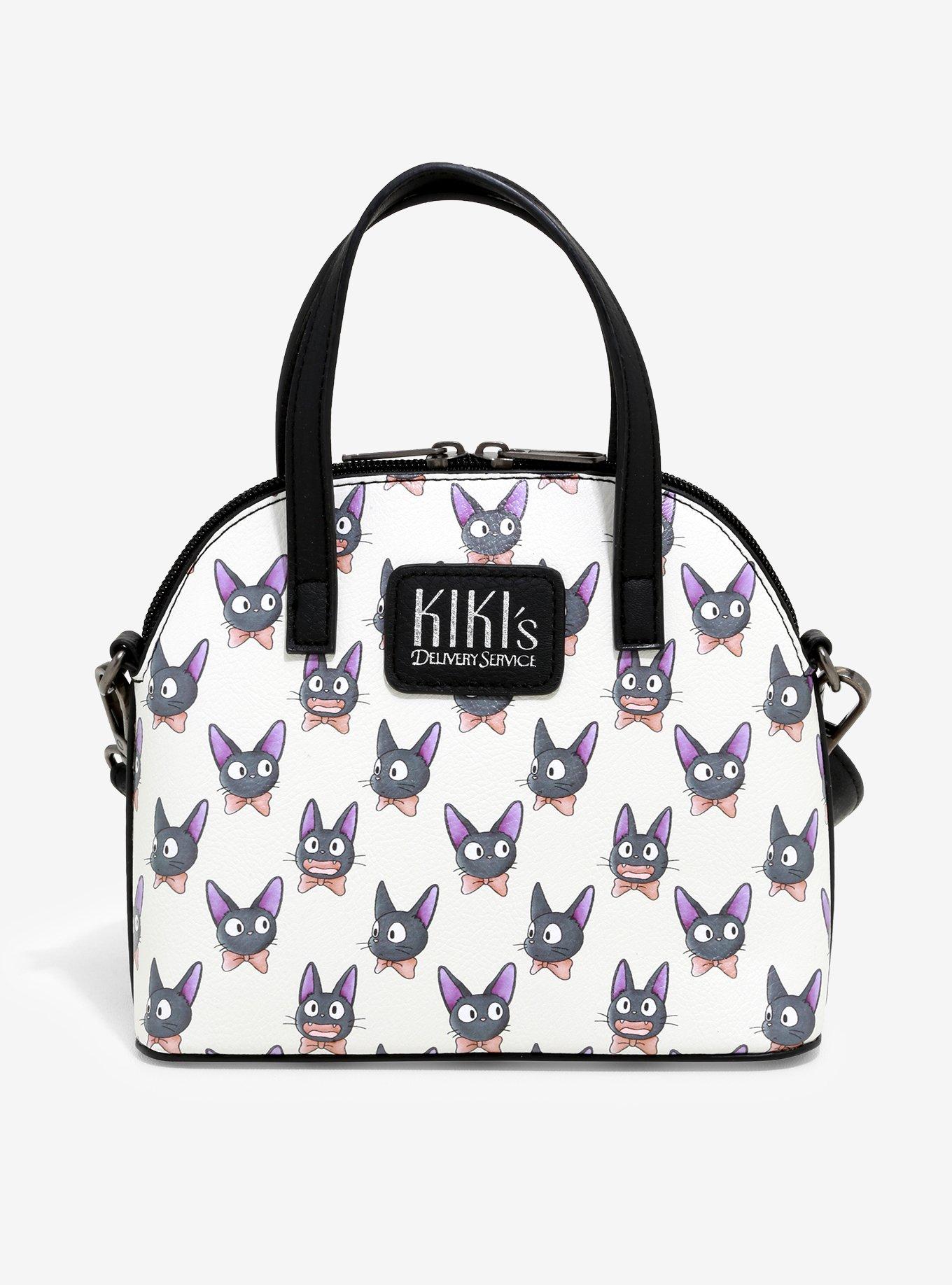 Loungefly Studio Ghibli Kiki's Delivery Service Jiji Mini Dome Crossbody Bag, , alternate