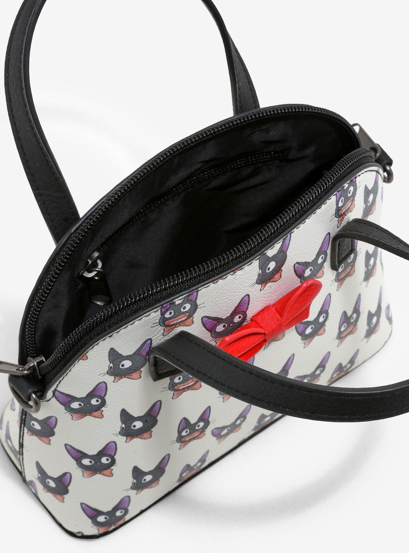 Loungefly Studio Ghibli Kiki's Delivery Service Jiji Mini Dome Crossbody Bag, , alternate