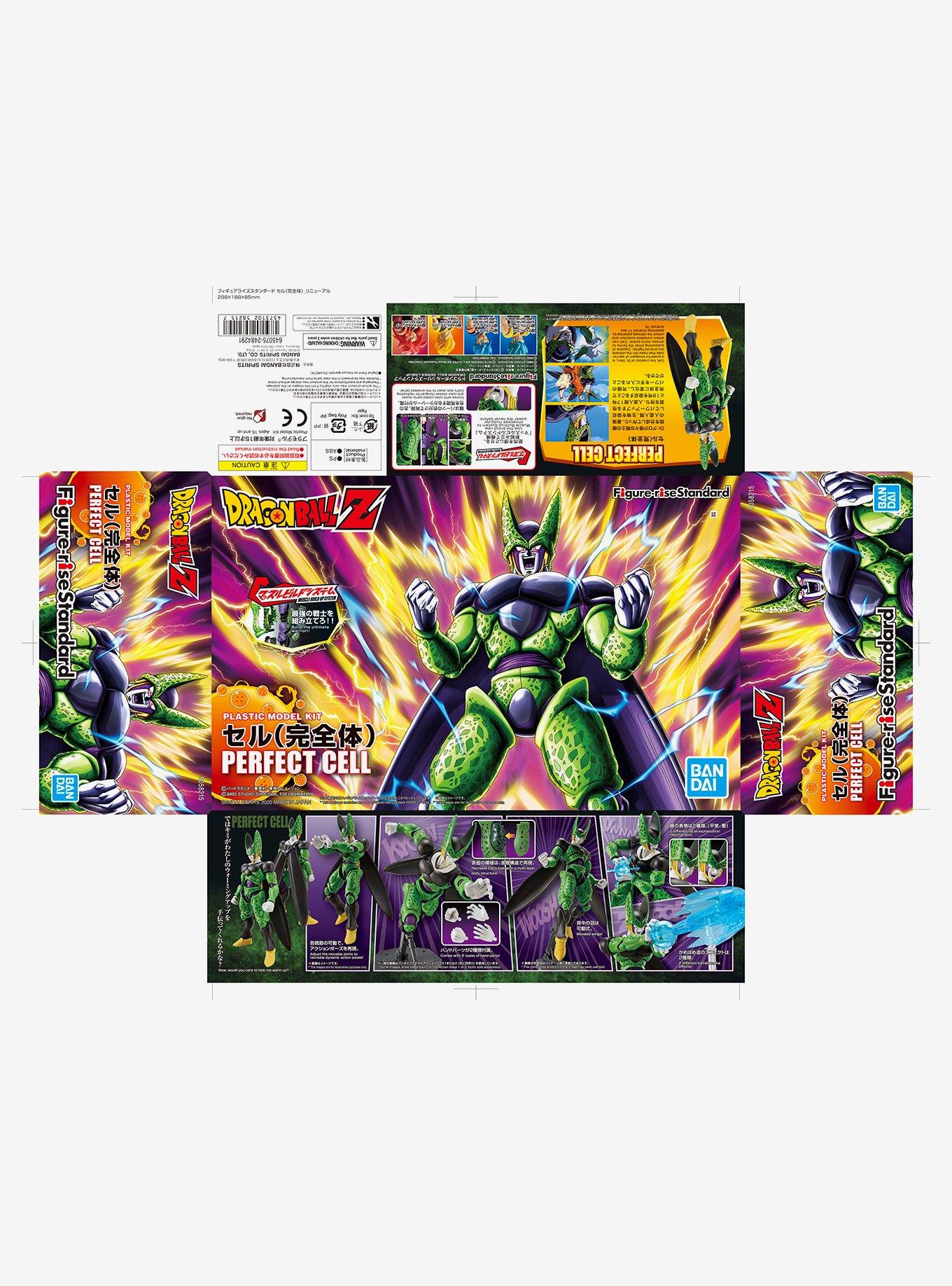 Bandai Dragon Ball Z Figure-Rise Standard Perfect Cell Model Kit, , alternate