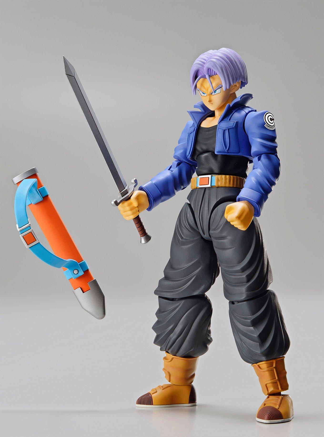 Bandai Dragon Ball Z Figure-Rise Standard Super Saiyan Trunks Model Kit, , alternate