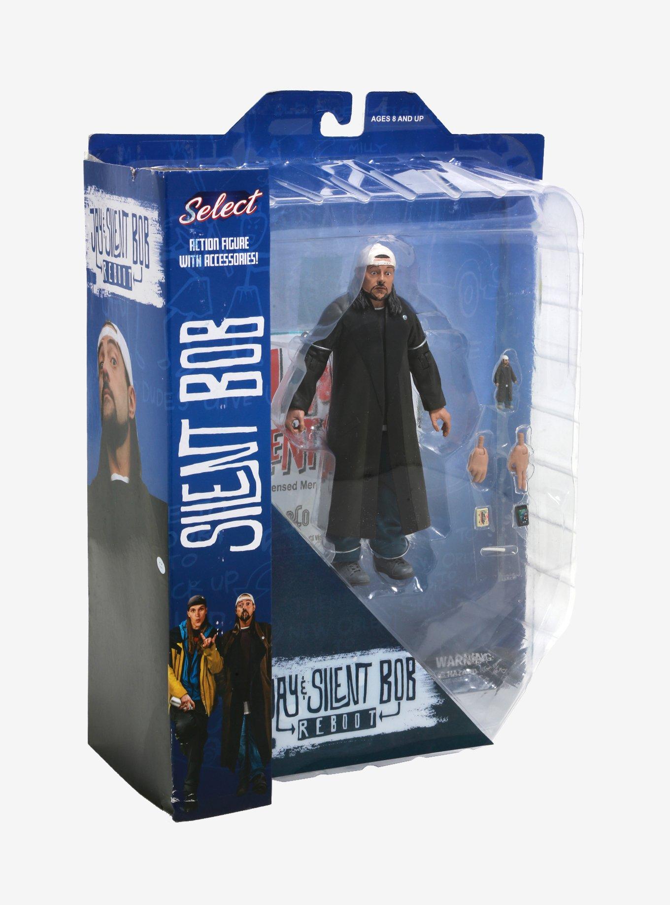 Diamond Select Toys Jay And Silent Bob Reboot Silent Bob Action Figure, , alternate