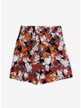 Disney The Aristocats Toss Print Girls Woven Shorts Plus Size, MULTI, alternate