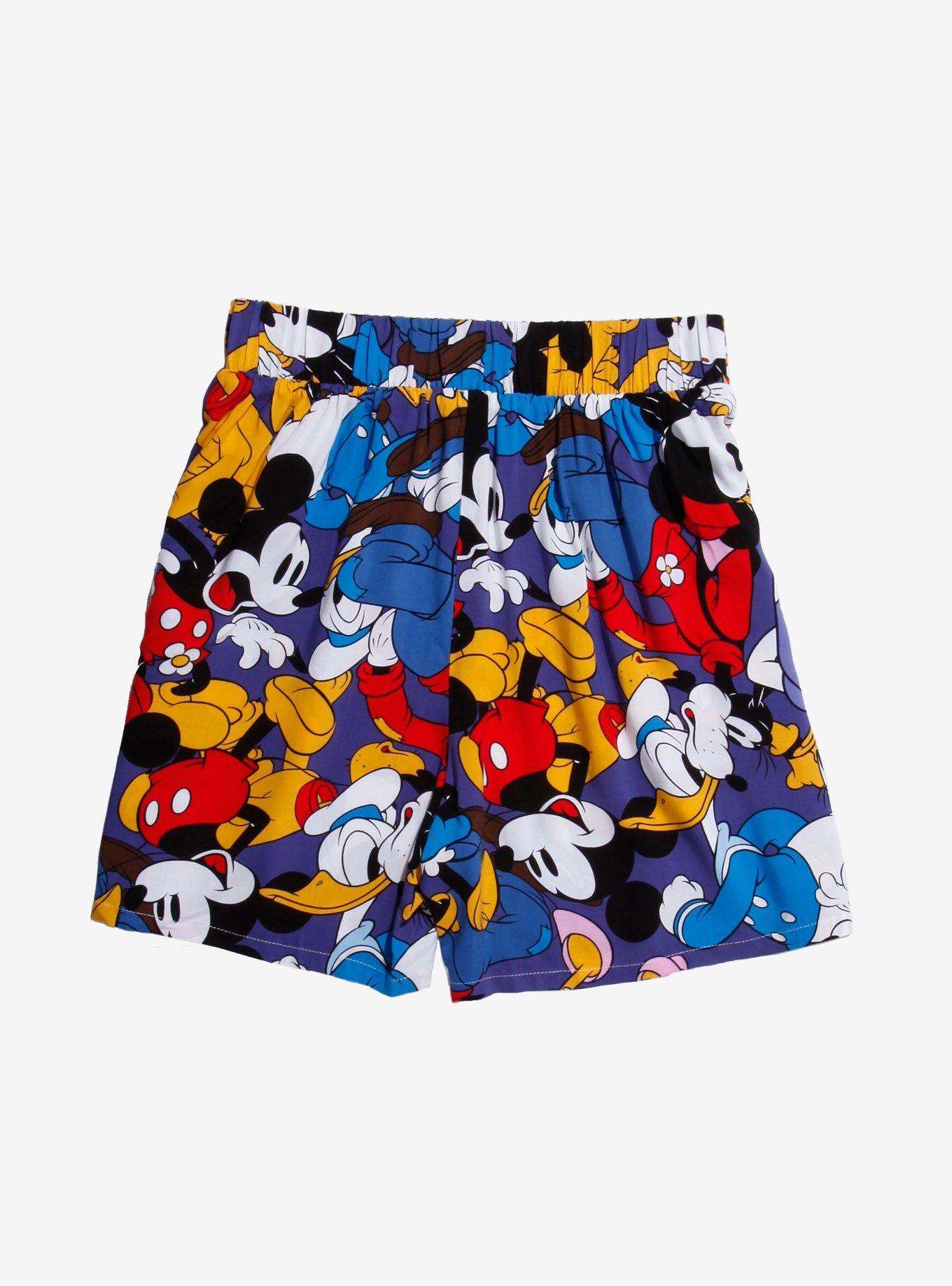 Disney The Sensational Six Girls Woven Shorts Plus Size, MULTI, alternate