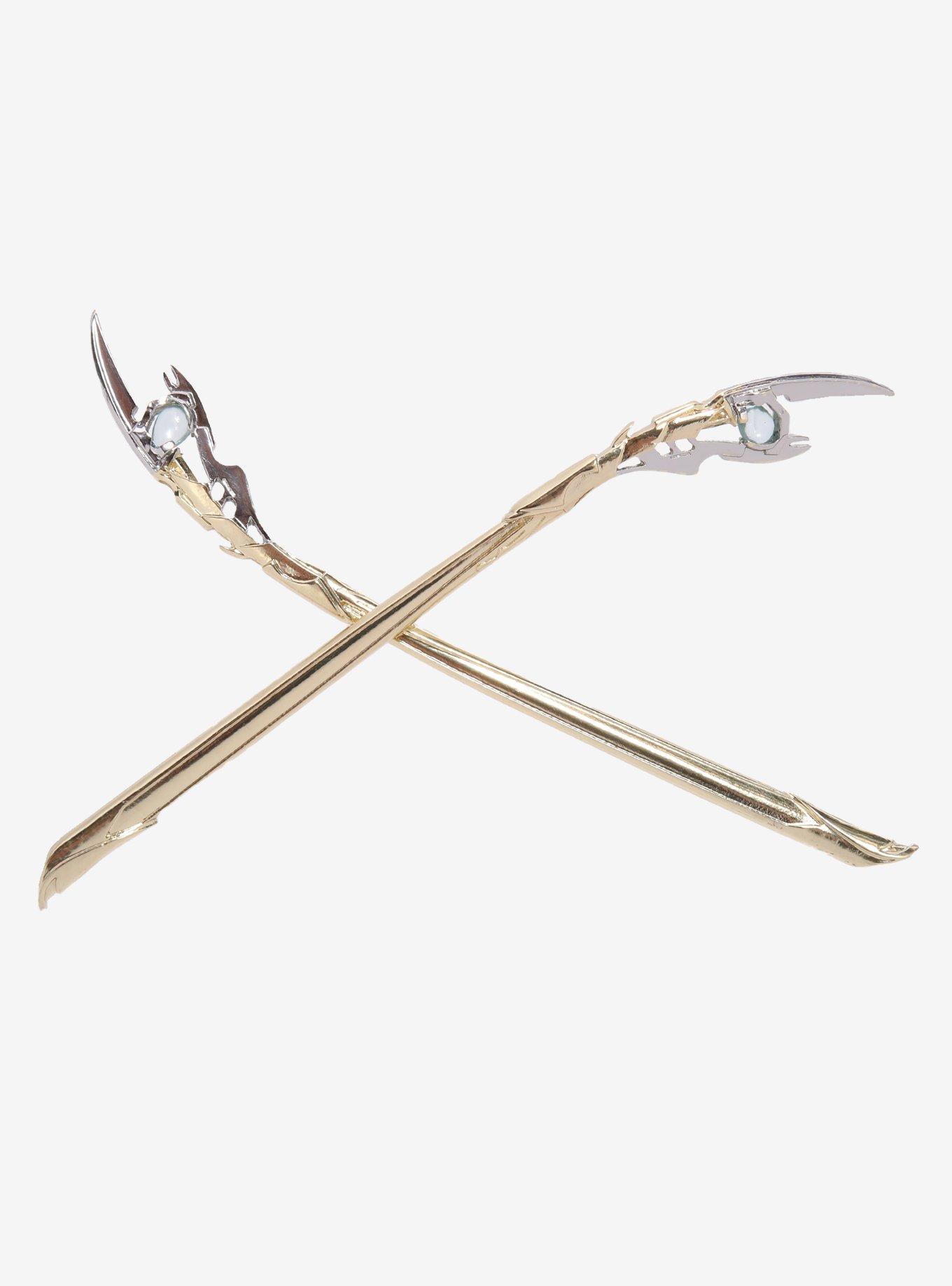 Marvel Loki Scepter Hair Sticks, , alternate