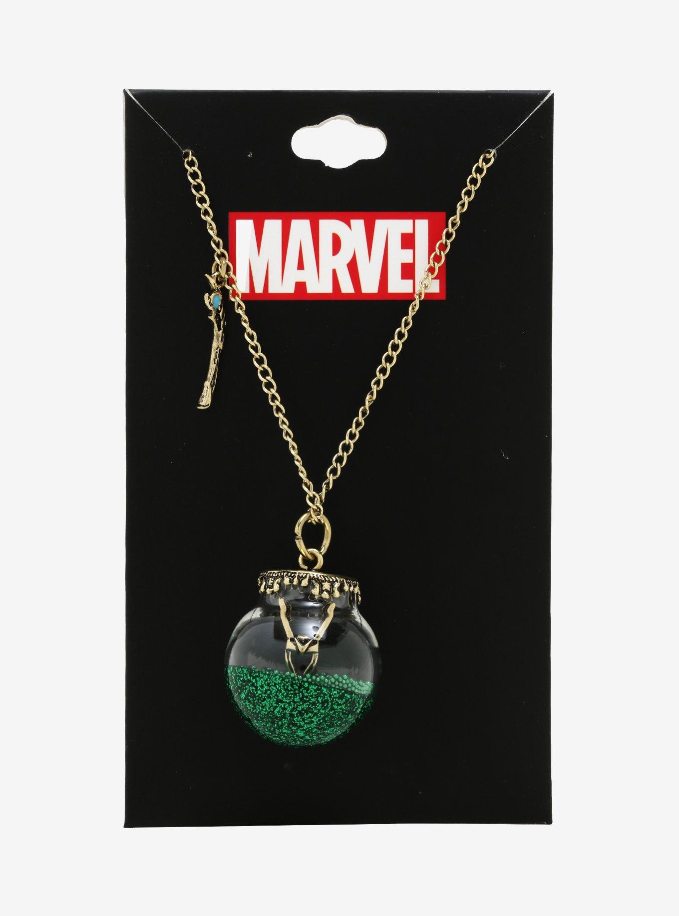 Marvel Loki Shaker Necklace, , alternate