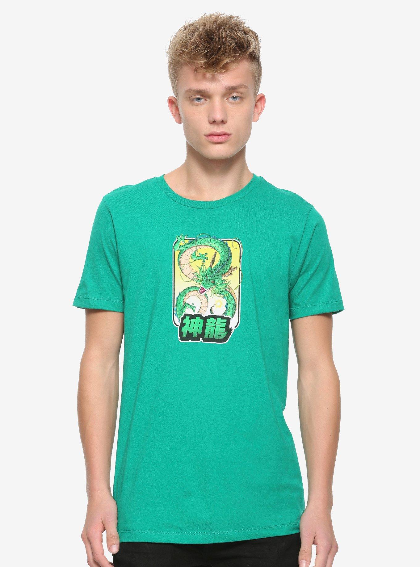 Dragon Ball Z Retro Shenron T-Shirt, GREEN, alternate