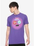 Trover Saves The Universe Eyes T-Shirt, PURPLE, alternate