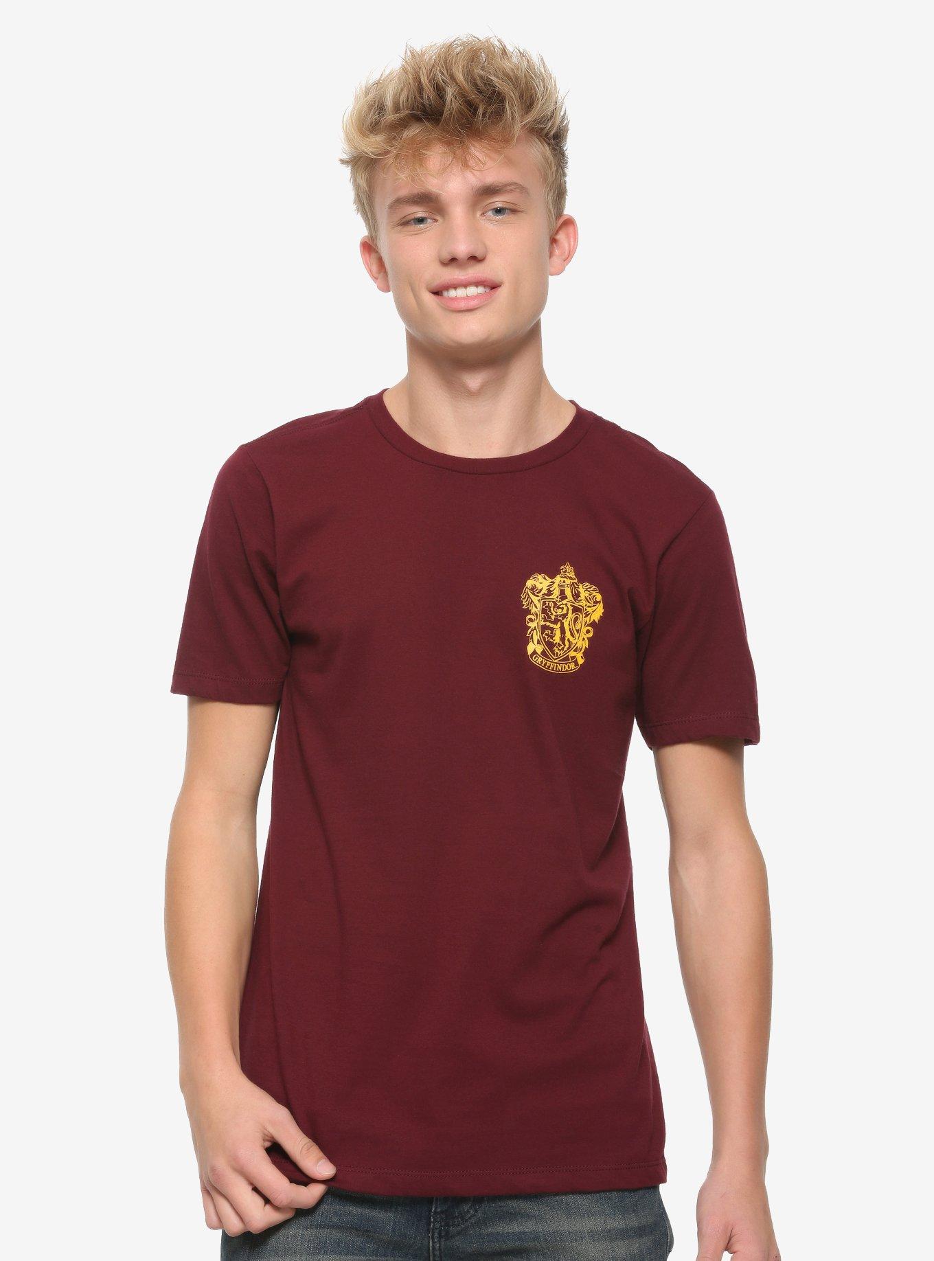 Harry Potter Gryffindor Quidditch Team T-Shirt, MAROON, alternate